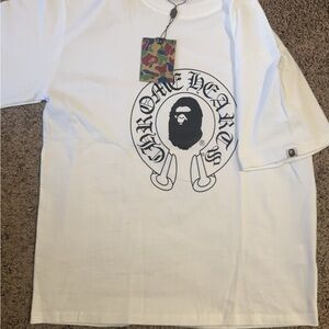 Chrome Hearts White Graphic T-Shirt